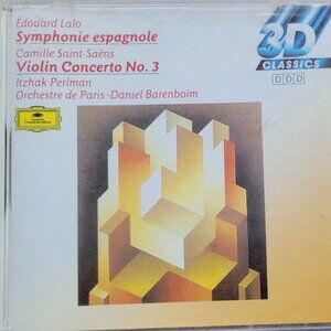 Music CD - Edouard Lalo: Symphonie Espagnole, Saint-Saens: Violin Concerto No. 3
